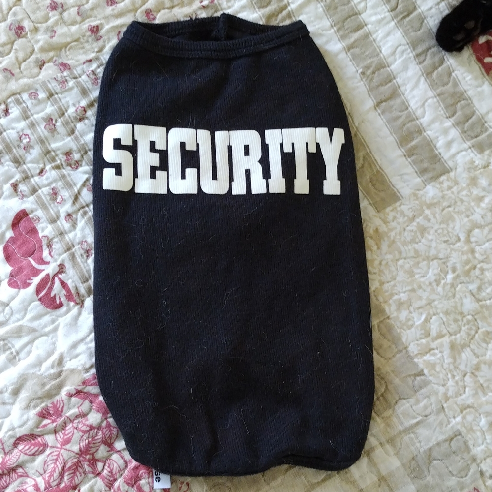 Dog SECURITY shirt